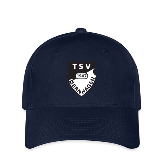 TSV Idernhagen Flexfit Cap Logo schwarz weiss - Navy