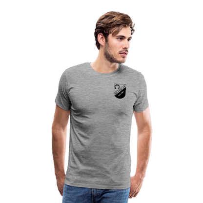 SG Fulde clean Logo Premium T-Shirt - Grau meliert