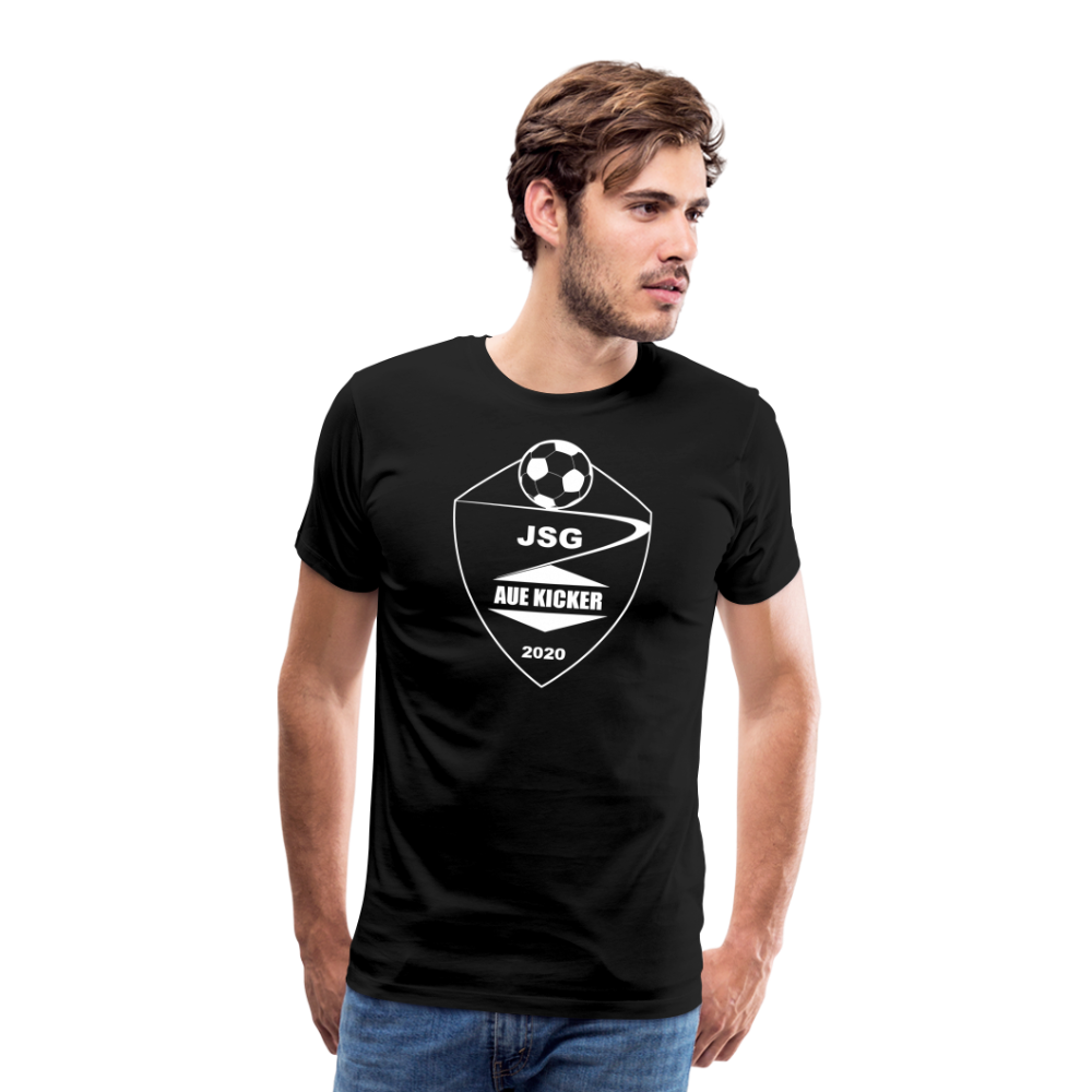 JSG Aue Kicker Premium Unisex T-Shirt - Schwarz