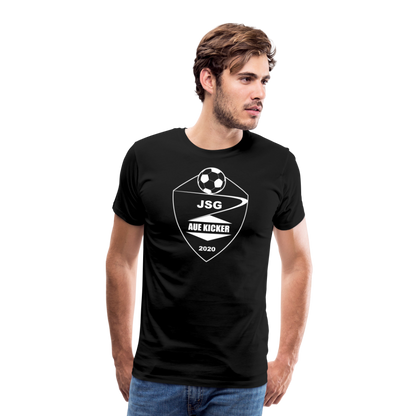 JSG Aue Kicker Premium Unisex T-Shirt - Schwarz