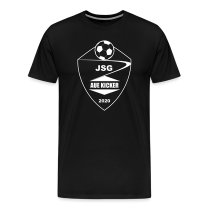 JSG Aue Kicker Premium Unisex T-Shirt - Schwarz