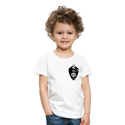 JSG Aue Kicker Kinder Premium T-Shirt - Weiß