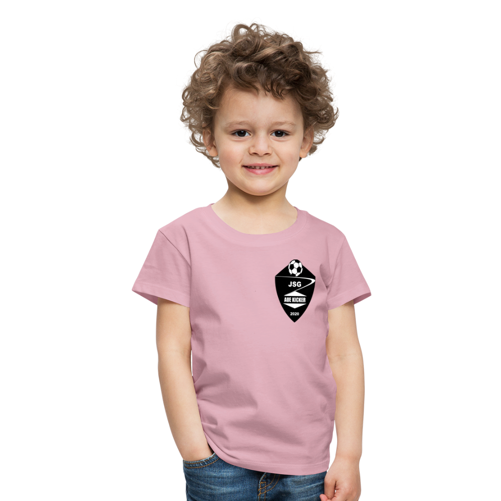 JSG Aue Kicker Kinder Premium T-Shirt - Hellrosa