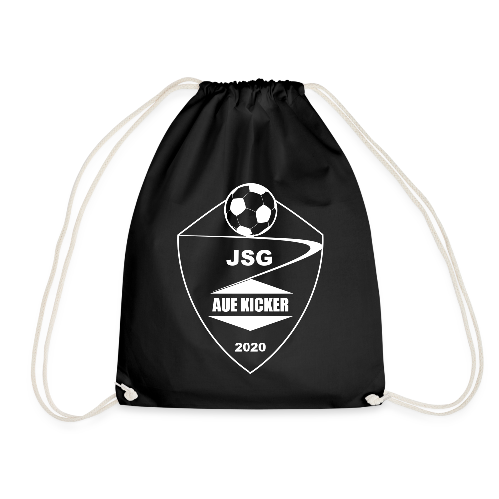 JSG Aue Kicker Turnbeutel - Schwarz