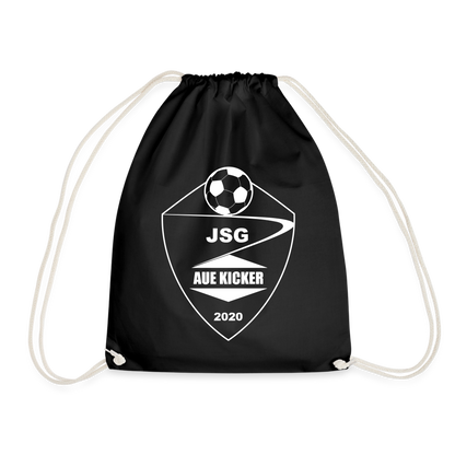 JSG Aue Kicker Turnbeutel - Schwarz