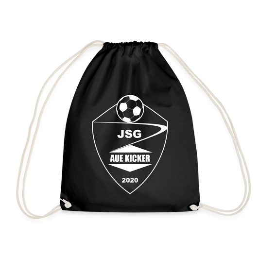 JSG Aue Kicker Turnbeutel - Schwarz