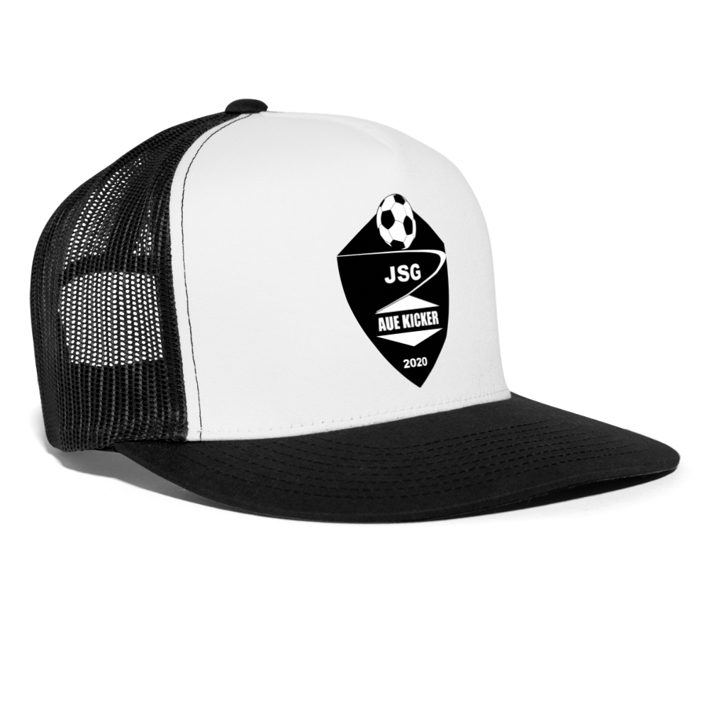 JSG Aue Kicker Trucker Cap - Weiß/Schwarz