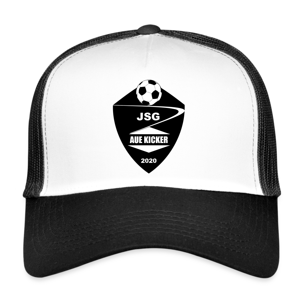 JSG Aue Kicker Trucker Cap - Weiß/Schwarz