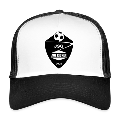 JSG Aue Kicker Trucker Cap - Weiß/Schwarz