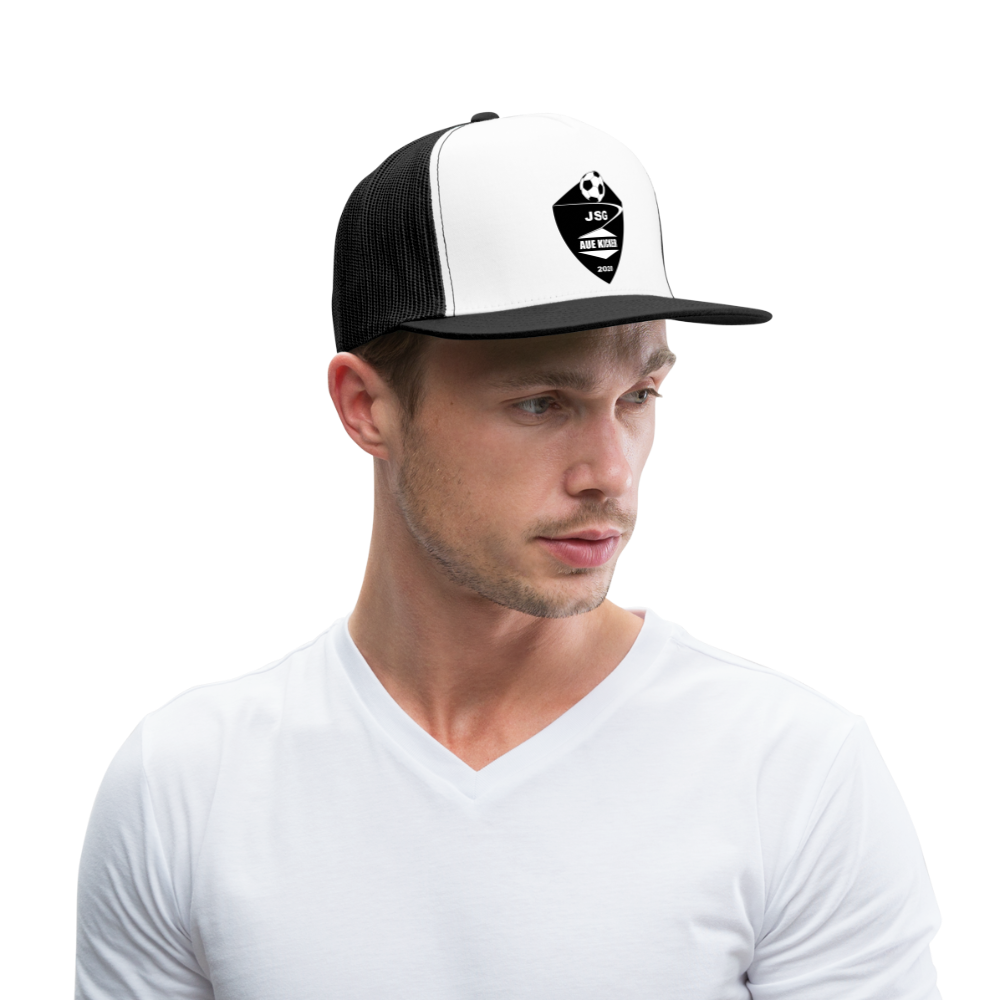 JSG Aue Kicker Trucker Cap - Weiß/Schwarz