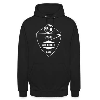 JSG Aue Kicker Unisex Hoodie - Schwarz