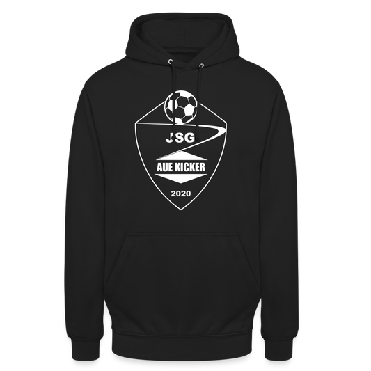 JSG Aue Kicker Unisex Hoodie - Schwarz