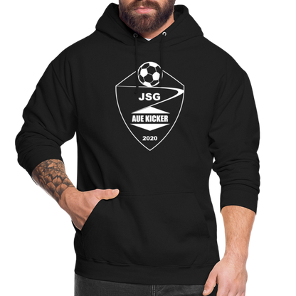 JSG Aue Kicker Unisex Hoodie - Schwarz