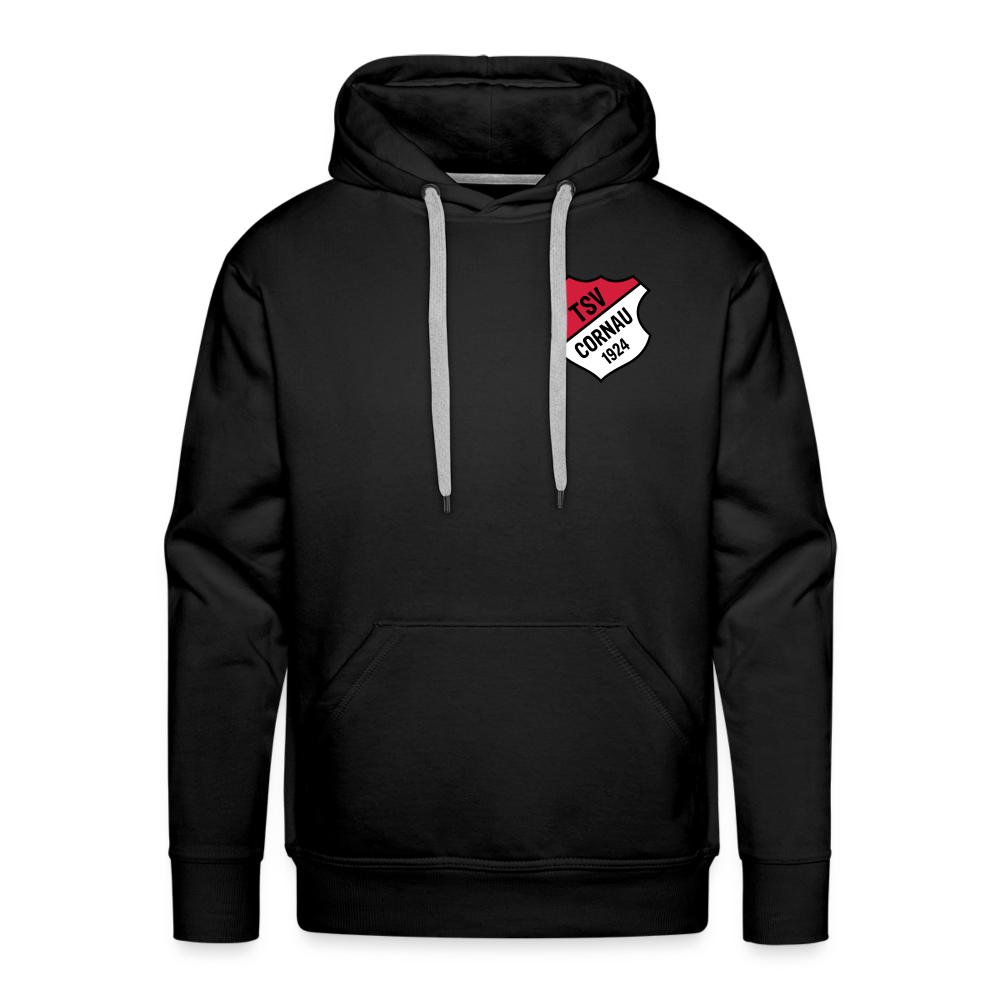 TSV Cornau Premium Hoodie logo flex - Schwarz