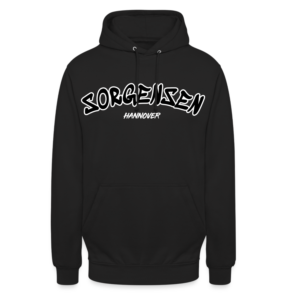 Sorgensen Hannover Unisex Hoodie - Schwarz