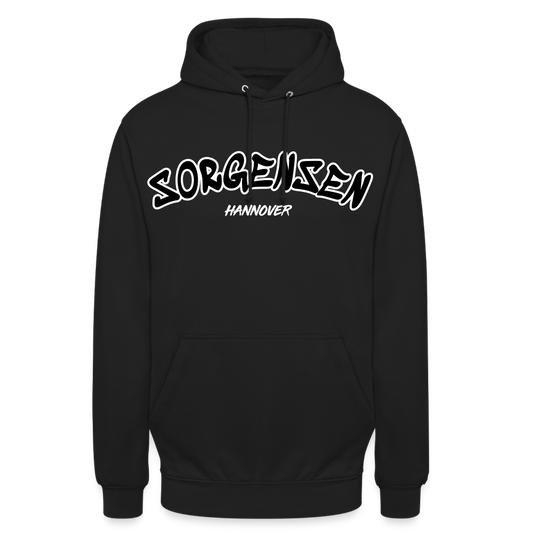 Sorgensen Hannover Unisex Hoodie - Schwarz