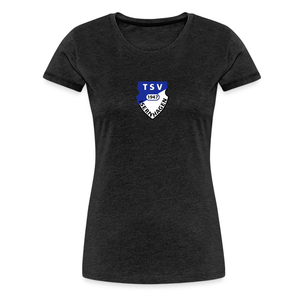 TSV Isernhagen Frauen Premium T-Shirt Logo flex - Anthrazit