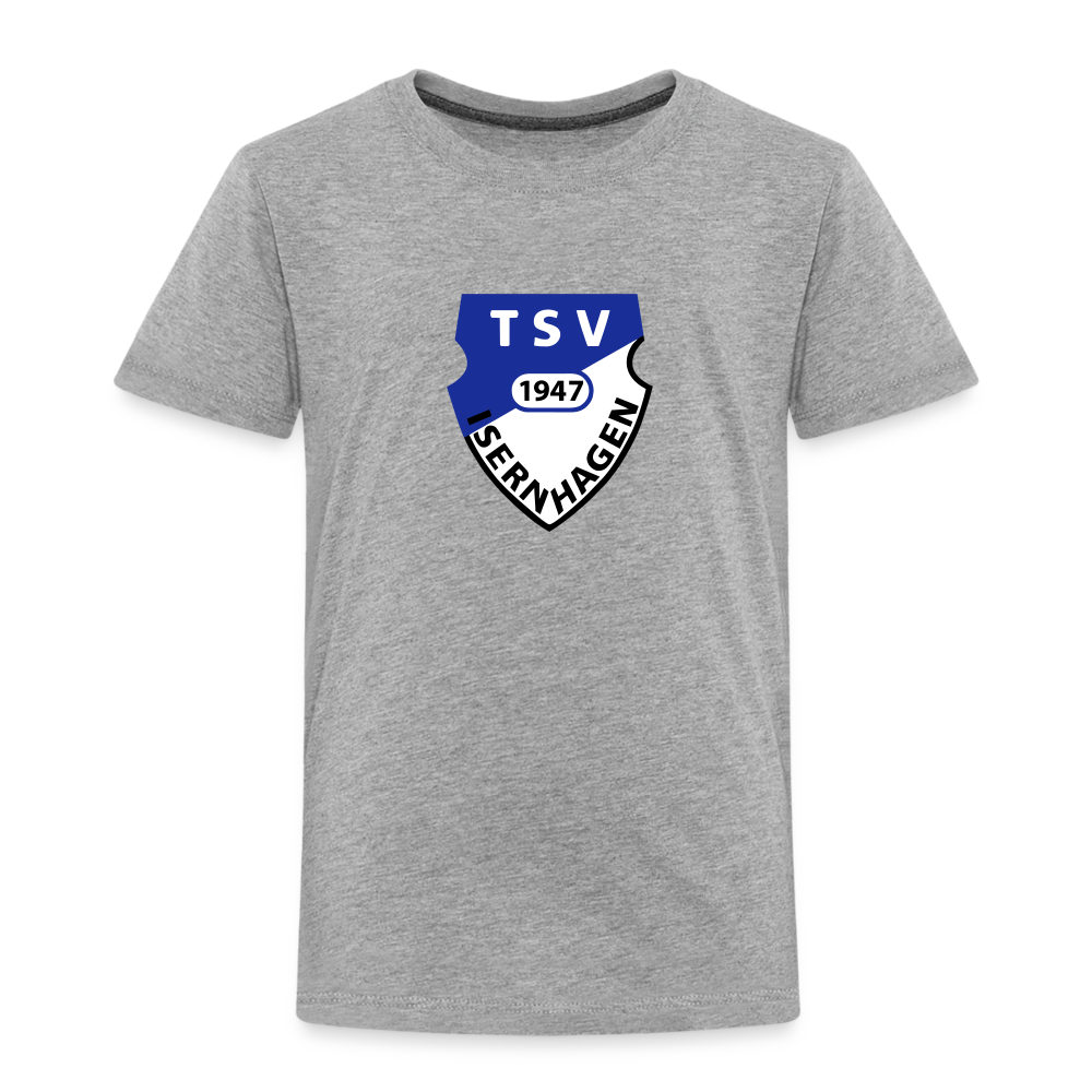 TSV Isernhagen Kinder Premium T-Shirt Logo flex - Grau meliert