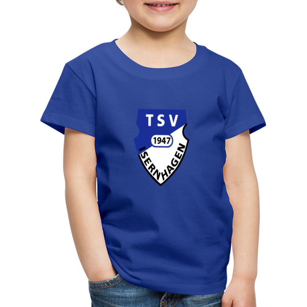 TSV Isernhagen Kinder Premium T-Shirt Logo flex - Königsblau