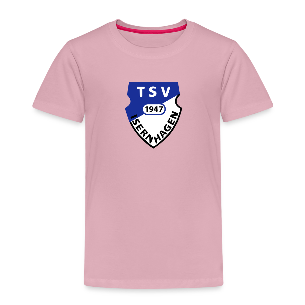 TSV Isernhagen Kinder Premium T-Shirt Logo flex - Hellrosa