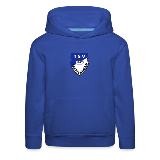 TSV Isernhagen Kinder Premium Hoodie Logo flex - Royalblau