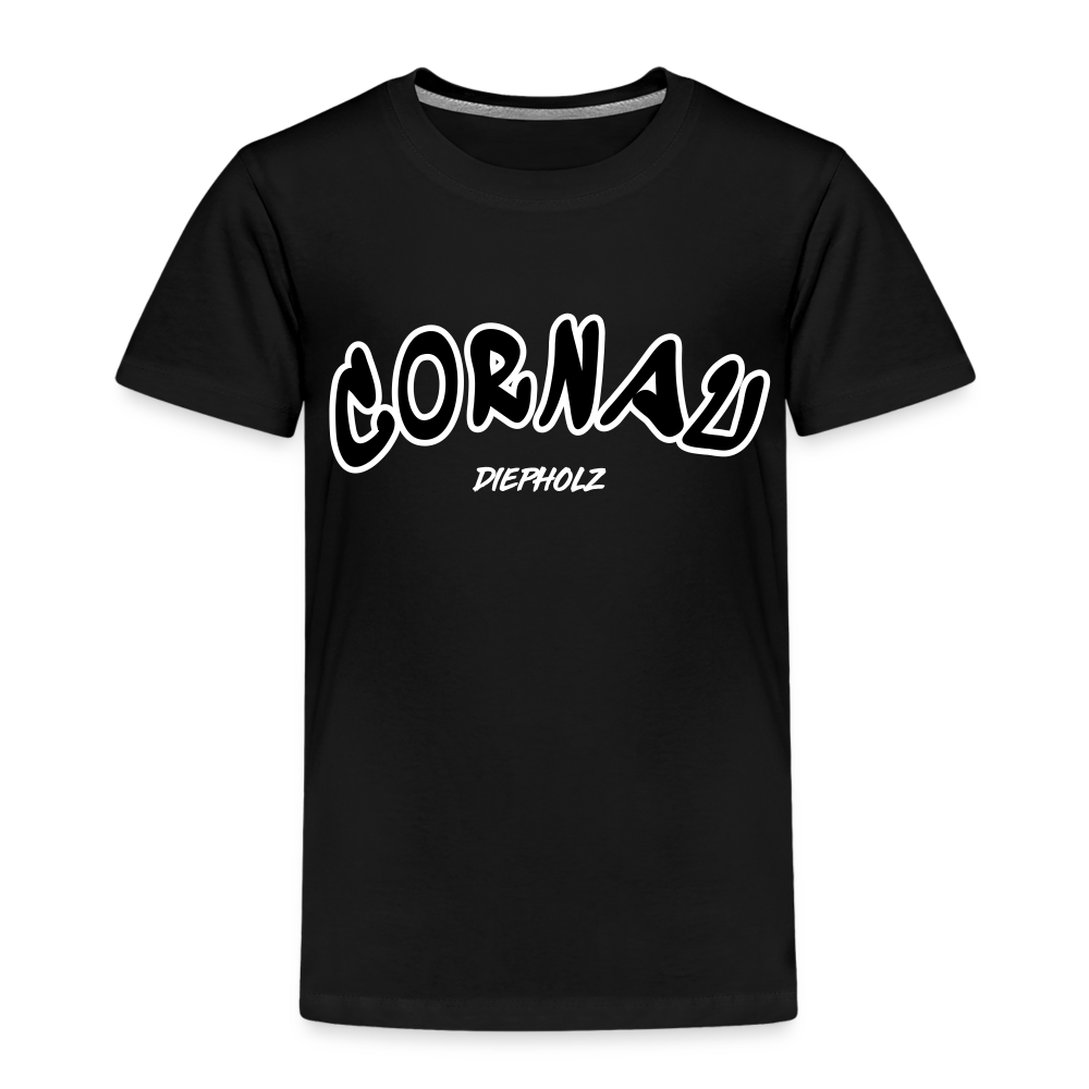 Cornau - Mein Dorf Kinder Premium T-Shirt - Schwarz