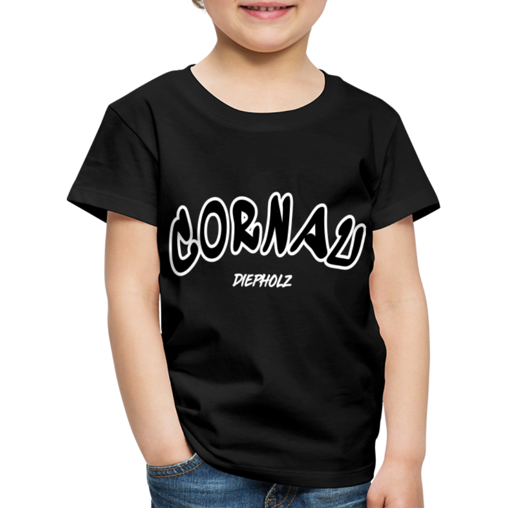 Cornau - Mein Dorf Kinder Premium T-Shirt - Schwarz