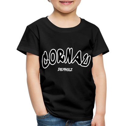 Cornau - Mein Dorf Kinder Premium T-Shirt - Schwarz