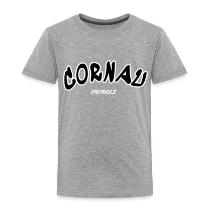 Cornau - Mein Dorf Kinder Premium T-Shirt - Grau meliert