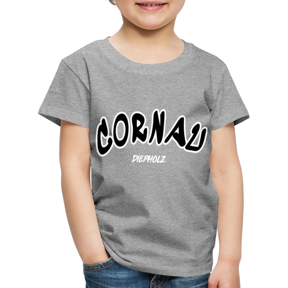 Cornau - Mein Dorf Kinder Premium T-Shirt - Grau meliert