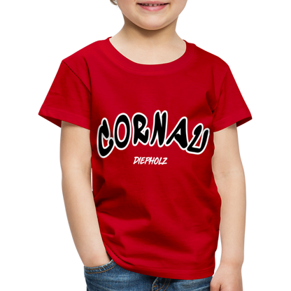 Cornau - Mein Dorf Kinder Premium T-Shirt - Rot