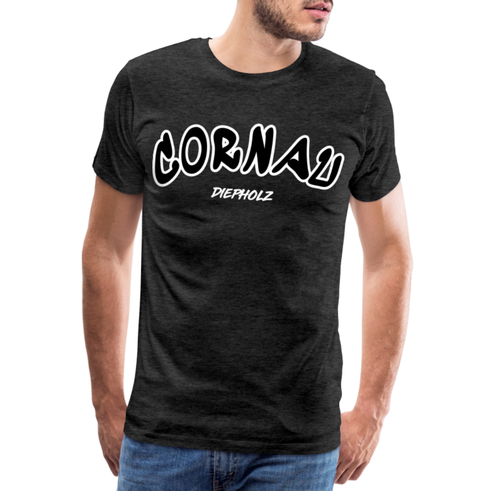 Cornau - Mein Dorf Premium T-Shirt flex - Anthrazit