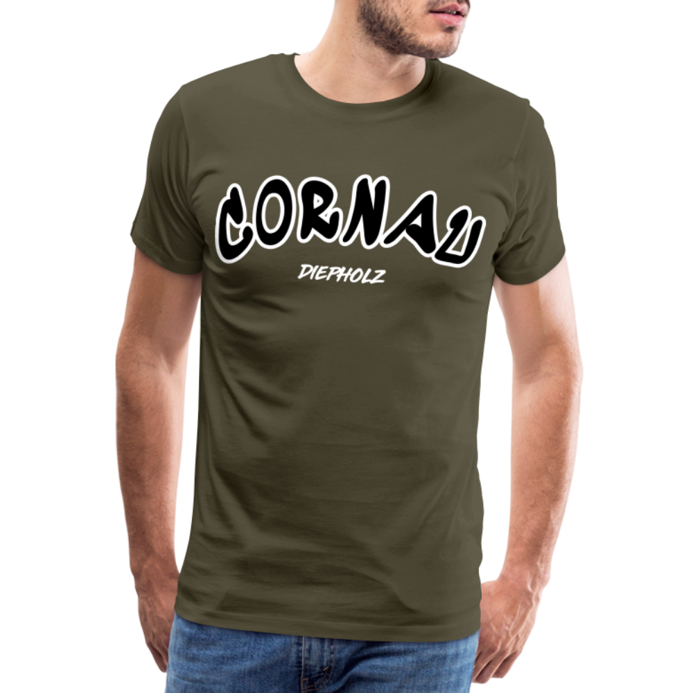 Cornau - Mein Dorf Premium T-Shirt flex - Khaki