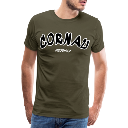 Cornau - Mein Dorf Premium T-Shirt flex - Khaki