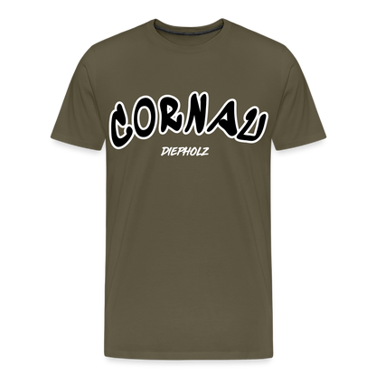 Cornau - Mein Dorf Premium T-Shirt flex - Khaki