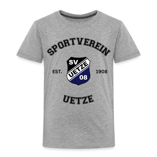 SV Uetze 08 Kinder Premium T-Shirt flex - Grau meliert