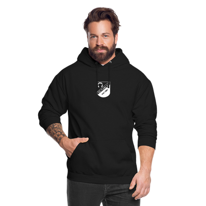 SG Fulde clean Logo white Unisex Hoodie flex - Schwarz