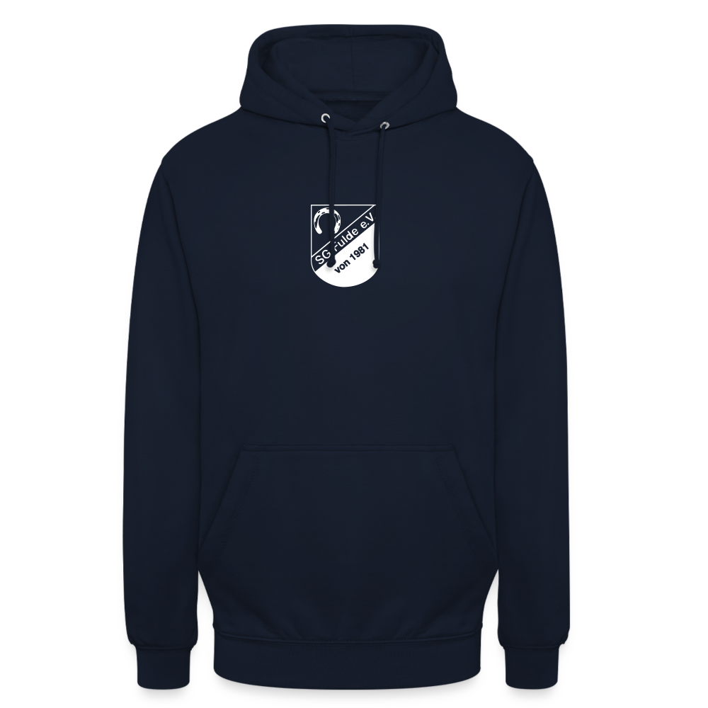 SG Fulde clean Logo white Unisex Hoodie flex - Navy