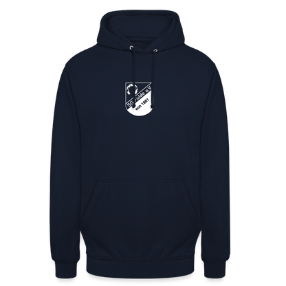 SG Fulde clean Logo white Unisex Hoodie flex - Navy