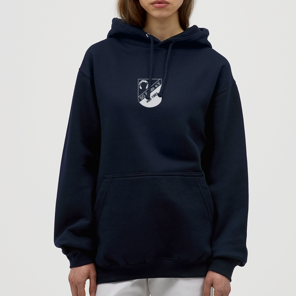 SG Fulde clean Logo white Unisex Hoodie flex - Navy