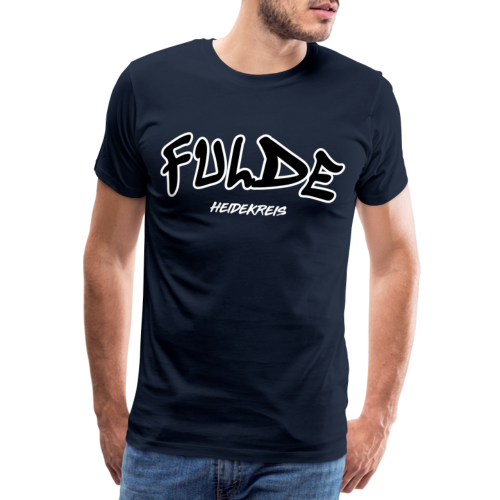 Fulde Heidekreis Premium T-Shirt flex - Navy