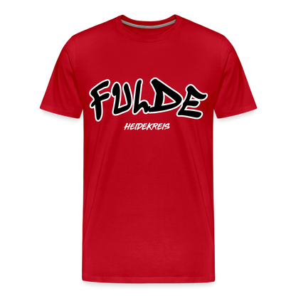 Fulde Heidekreis Premium T-Shirt flex - Rot