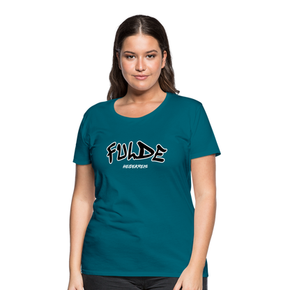 Fulde Heidekreis Frauen Premium T-Shirt flex - Divablau