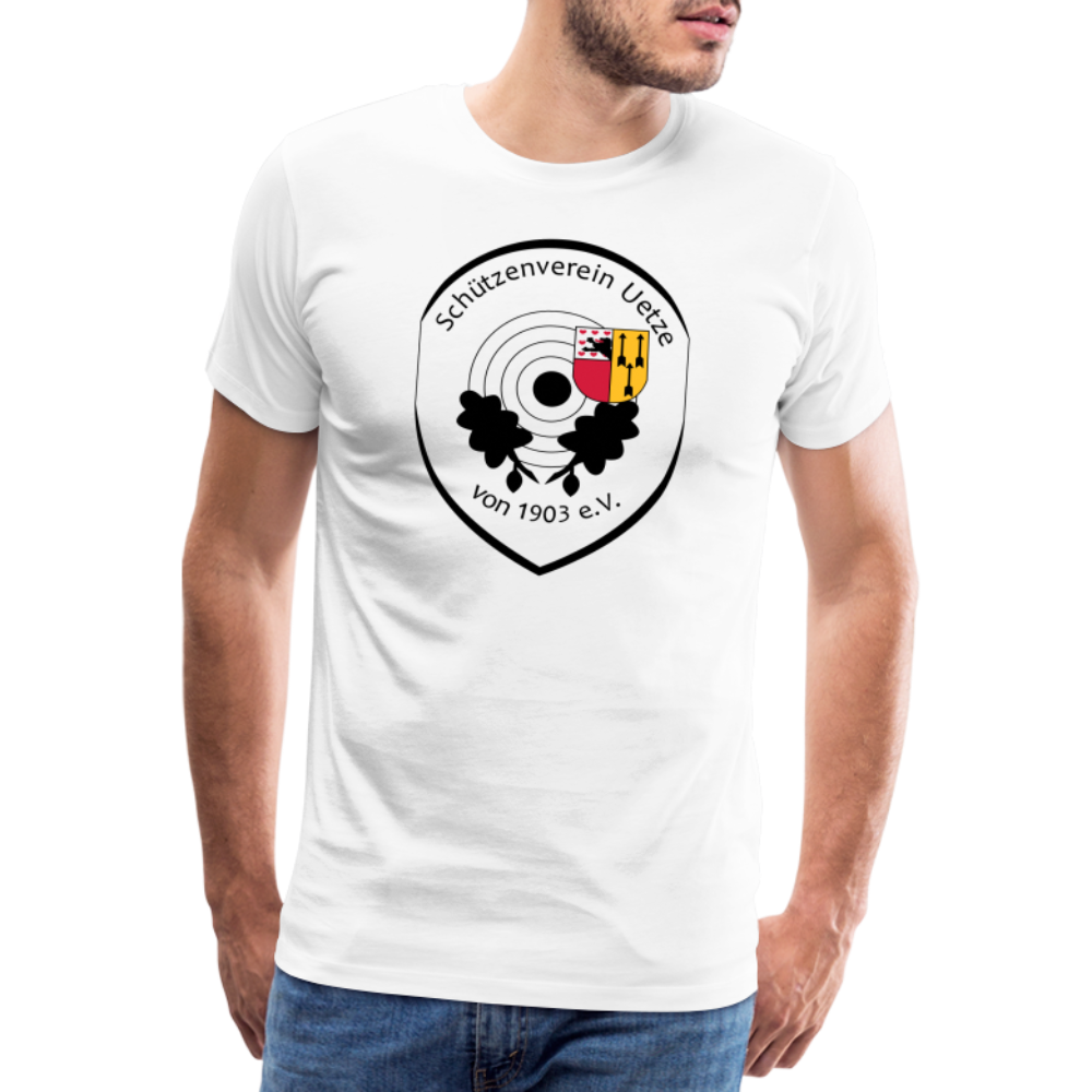 Schützenverein Uetze Premium T-Shirt flex - Weiß