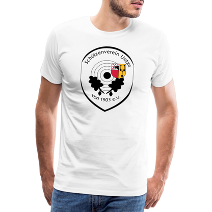 Schützenverein Uetze Premium T-Shirt flex - Weiß