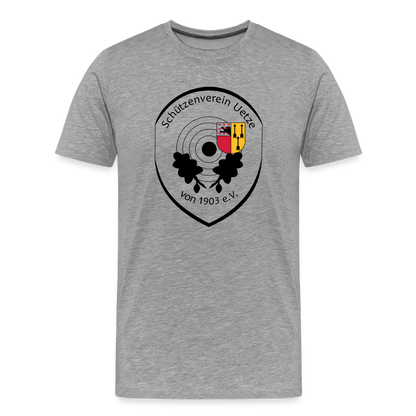 Schützenverein Uetze Premium T-Shirt flex - Grau meliert