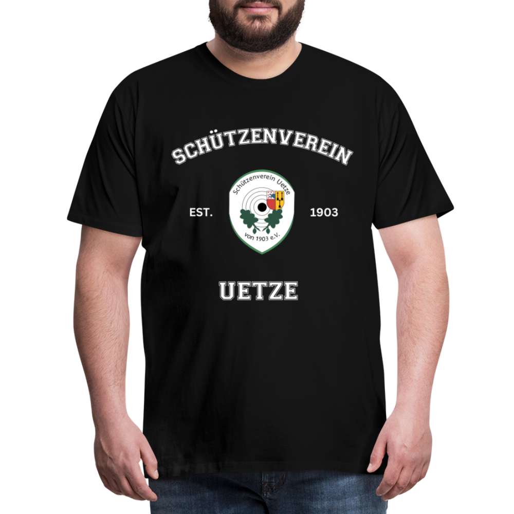 Schützenverein Uetze unisex Collage T-Shirt - Schwarz