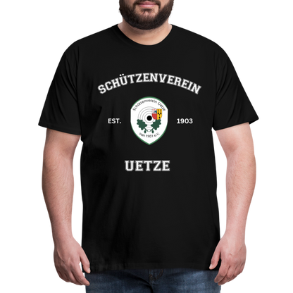 Schützenverein Uetze unisex Collage T-Shirt - Schwarz