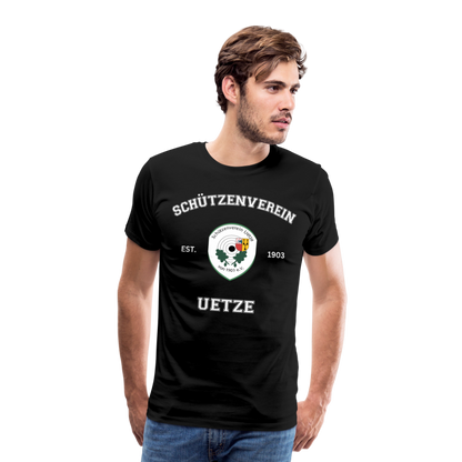 Schützenverein Uetze unisex Collage T-Shirt - Schwarz