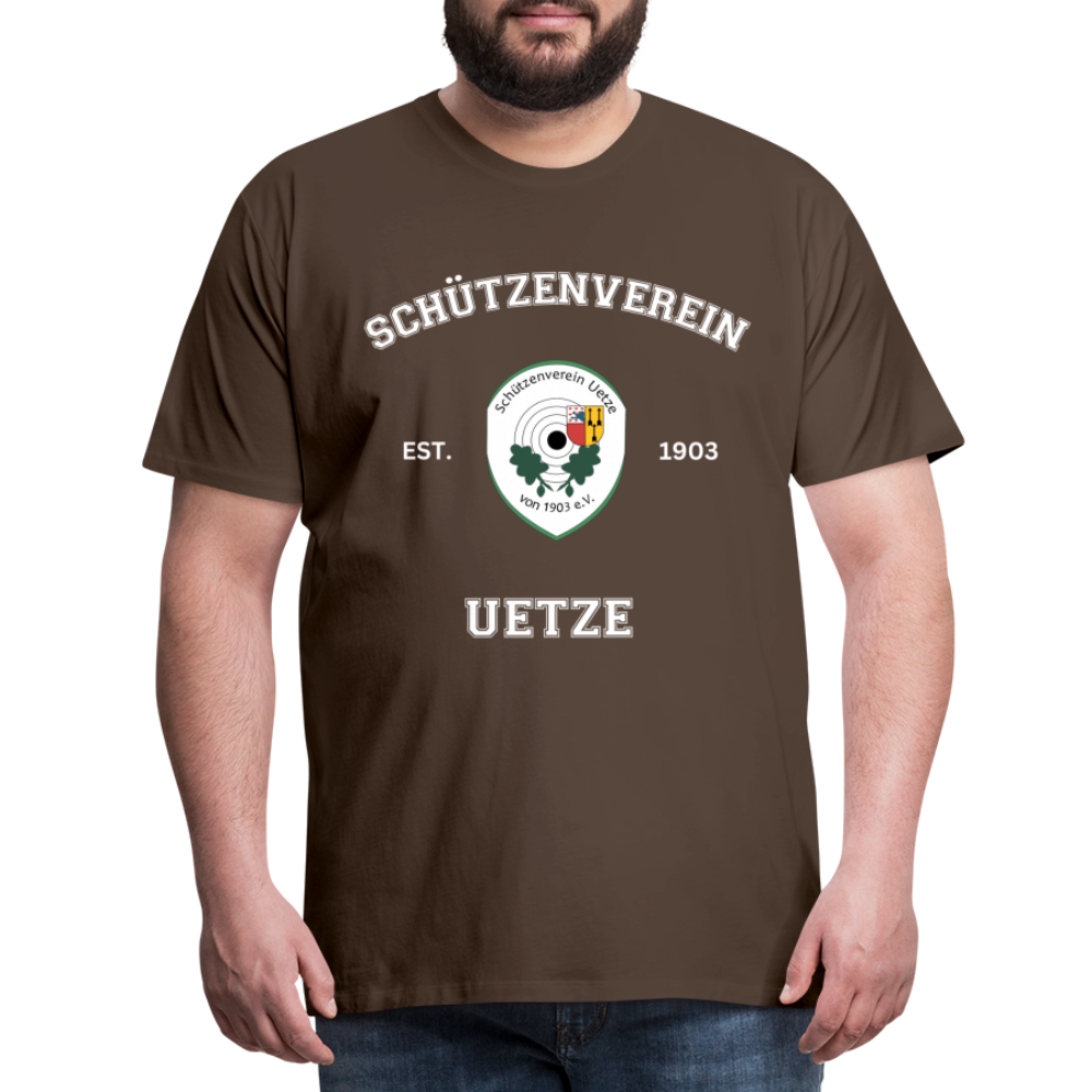 Schützenverein Uetze unisex Collage T-Shirt - Edelbraun